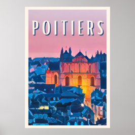 Birne Foto von Vintage Poster