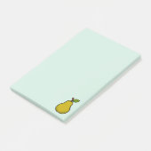 Birne - Fruchtsammlung - Post-it Klebezettel (angewinkelt)