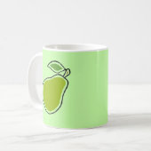 Birne Kaffeetasse (Vorderseite Links)
