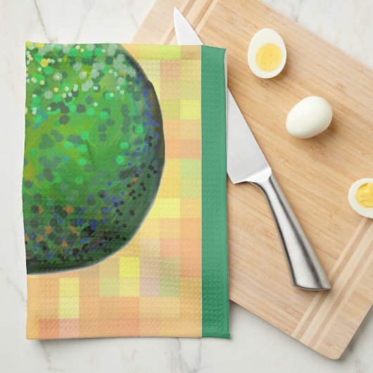 Birne Küchentuch (Viertel Falte)