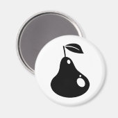 Birne Magnet (Vorderseite/Rückseite)