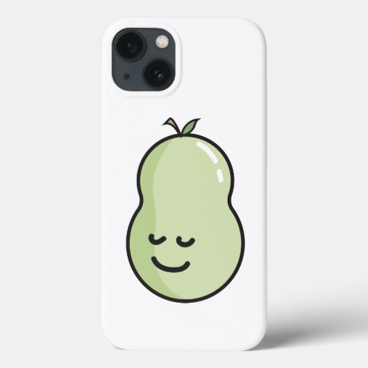 Birne mit einem Lächeln Case-Mate iPhone Hülle (Rückseite)