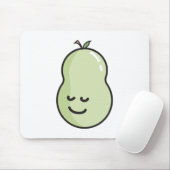 Birne mit einem Lächeln Mousepad (Mit Mouse)
