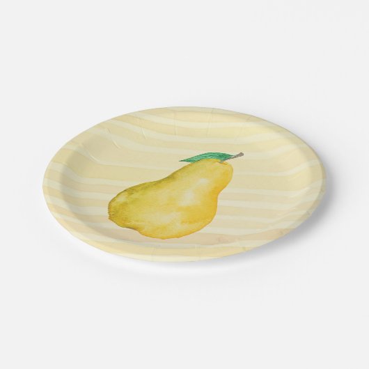 Birne Pappteller (Schrägansicht)