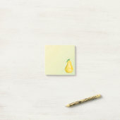 Birne Post-it Klebezettel (Auf Schreibtisch)