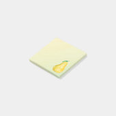 Birne Post-it Klebezettel (angewinkelt)
