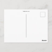 Birne Postkarte (Rückseite)