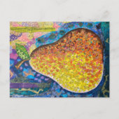 Birne Postkarte (Vorderseite)