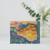 Birne Postkarte (Stehend Vorderseite)