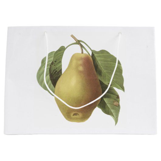 Birne (Pyrus-SP.) durch Redouté Große Geschenktüte (Vorderseite)