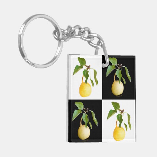 Birne Schlüsselanhänger (Vorderseite links)