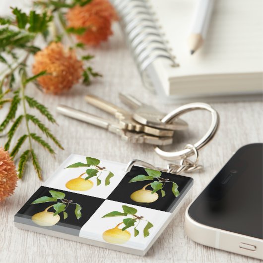 Birne Schlüsselanhänger (Vorderseite rechts)