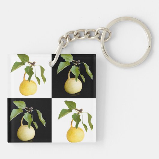 Birne Schlüsselanhänger (Rückseite)