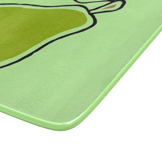 Birne Schneidebrett (Ecke)