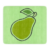 Birne Schneidebrett (Vorderseite)