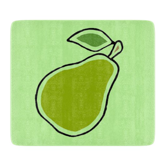 Birne Schneidebrett (Vorderseite)