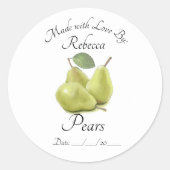 Birne schützt Aufkleber und Etiketten (Vorderseite)