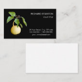 Birne Visitenkarte (Vorne/Hinten)