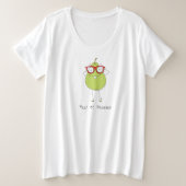 Birne von Glass Funny Women's Plus Größe T - Shirt (Design vorne)