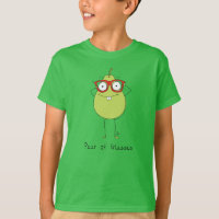 Birne von Glasses Funny & Niedlich Kid's Boy's T -