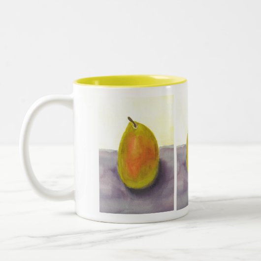 Birne Zweifarbige Tasse (Links)