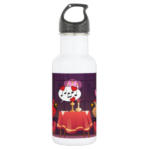 Birnen-Abendessen im nördlichen Kardinal Edelstahlflasche