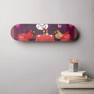 Birnen-Abendessen im nördlichen Kardinal Skateboard