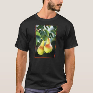Birnen am Baum Foto T-Shirt
