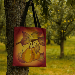 Birnen an einem Baum Tasche