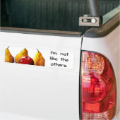 Birnen, Apple-Kunst-Stillleben Autoaufkleber (Auf Lkw)