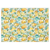 Birnen Aquarell Kunst Tischdecke (Vorderseite (Horizontal))