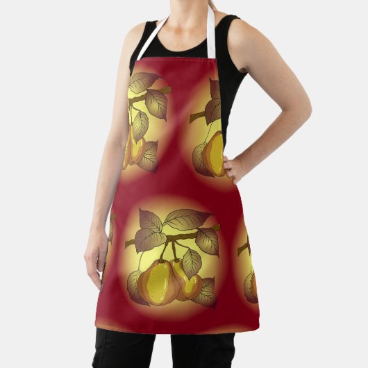 Birnen auf einem Baum Schürze (InSitu)