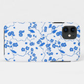 Birnen auf Kirschblüten Blauer Druck Case-Mate iPhone Hülle (Rückseite (Horizontal))