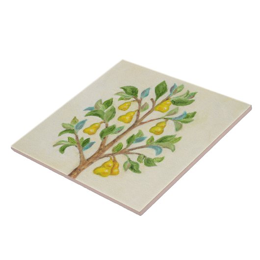 Birnen-Baumwandfliese Fliese (Seite)