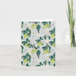 Birnen & Bienen im botanischen Garten Karte