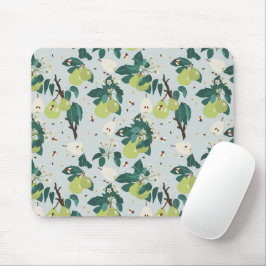 Birnen & Bienen in einer Blumengarten Küche Mousepad