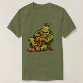 Birnen-Boden-Kämpfer – Vintage Retro BJJ Grappling T-Shirt