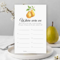 Birnen Brautparty Wo waren wir?