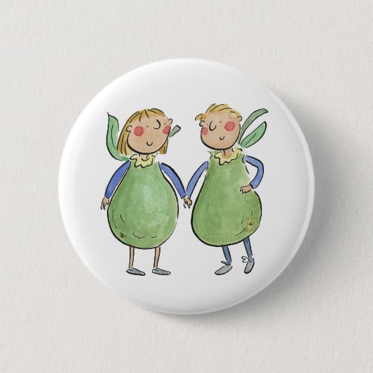 Birnen Button (Vorderseite)