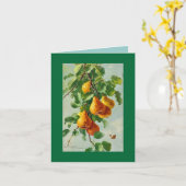 Birnen Catherine Klein.  ANMERKUNGS-KARTE GRN Karte (Gelbe Blume)