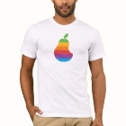 Birnen-Computer - Retro Apple-Logo-Parodie-T -