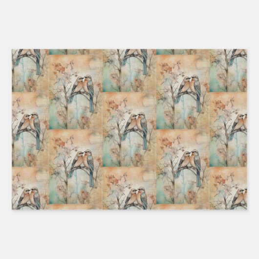 Birnen der Waldfrüchte des Fegeflandes Nr. 1 Geschenkpapier Set (Vorderseite 3)