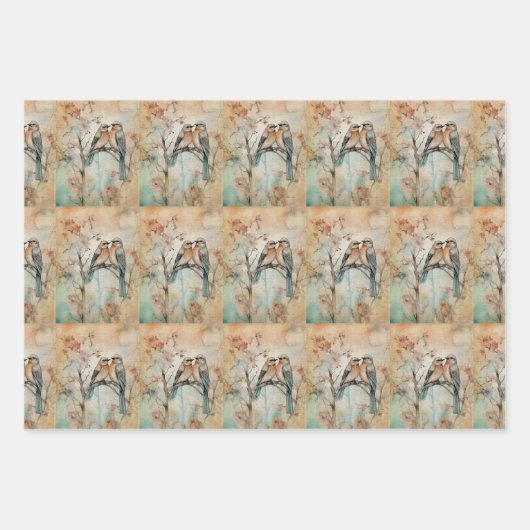 Birnen der Waldfrüchte des Fegeflandes Nr. 1 Geschenkpapier Set (Vorderseite 2)