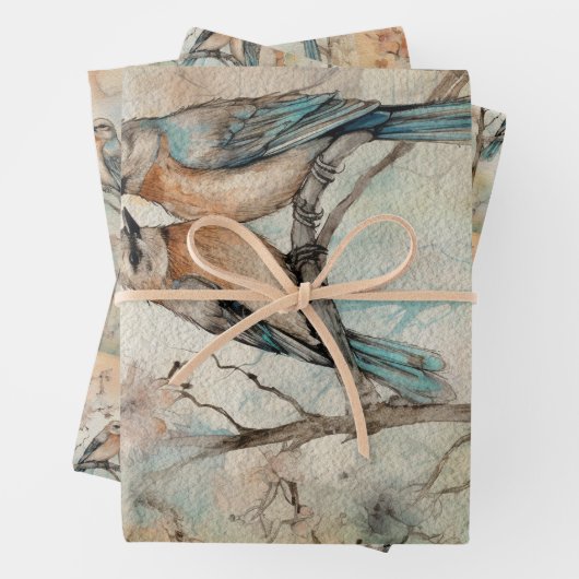 Birnen der Waldfrüchte des Fegeflandes Nr. 1 Geschenkpapier Set (Beispiel)