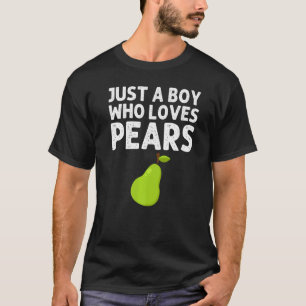 Birnen-Designs für Jungen Kinder Gartenarbeit Vega T-Shirt