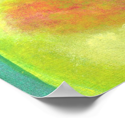 Birnen, die von Baummalereien stammen Poster (Ecke)