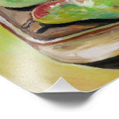 Birnen Fotodruck (Ecke)