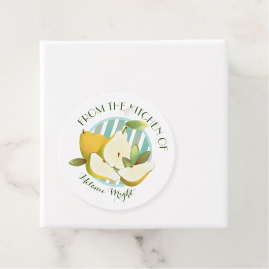 Birnen Frucht Geschenkanhänger (Beispiel)