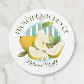 Birnen Frucht Geschenkanhänger (Vorderseite)