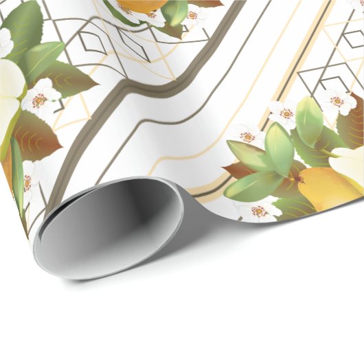 Birnen Frucht Geschenkpapier (Rolleneckpunkt)